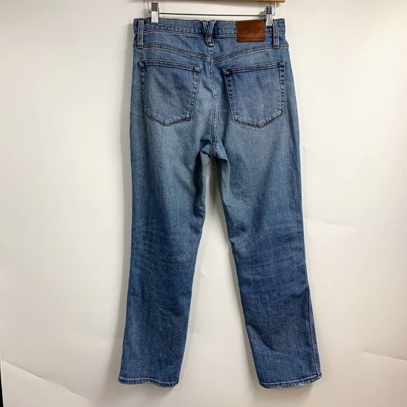 Point Sur Women's Shoreditch Mid Rise in Light Sky Wash Straight Jean Size 26 - Picture 2 of 14